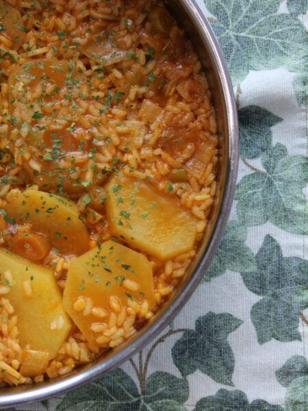 patatas con arroz