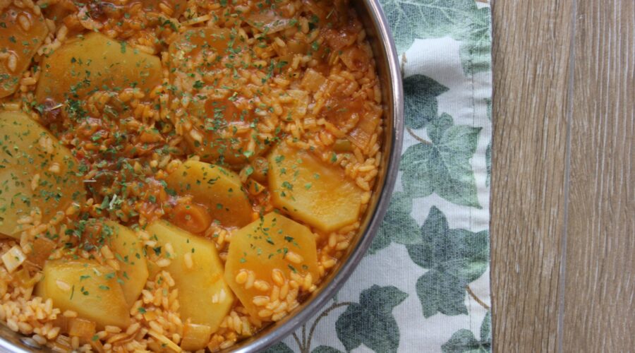 patatas con arroz