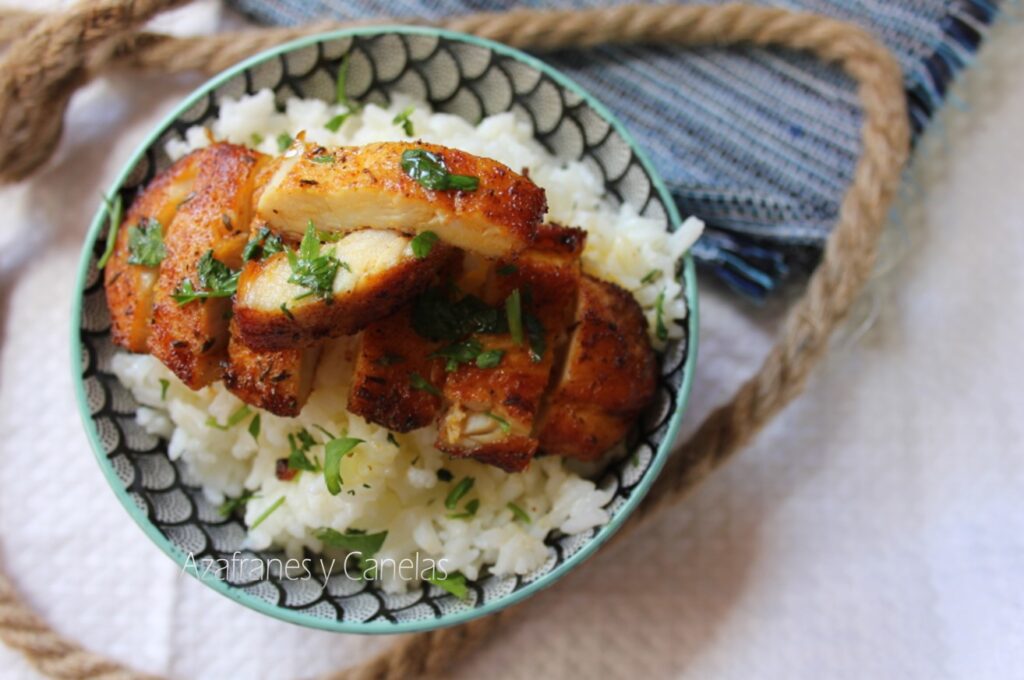 pollo especiado