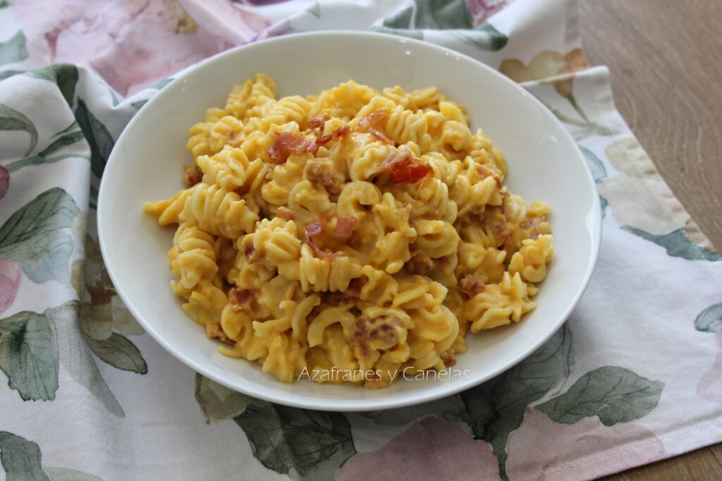 pasta con calabaza