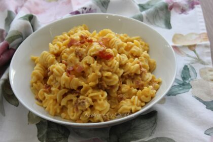 pasta con calabaza